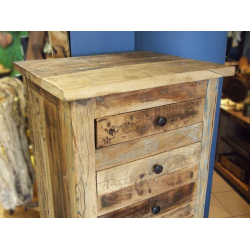 Komoda z szuflafdami szfka z drewna egzotycznego 120cm